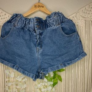 High waisted shorts